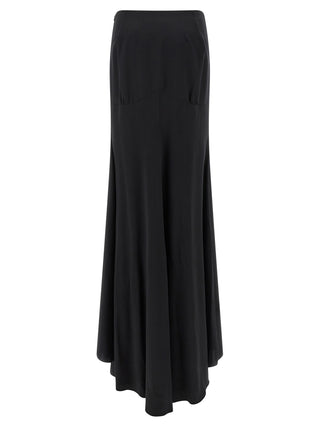 Armarium Black Silk Mini Skirt