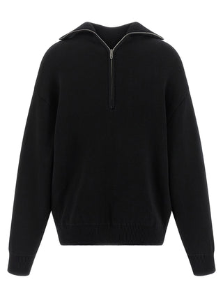 Balenciaga Black Cotton Cardigan