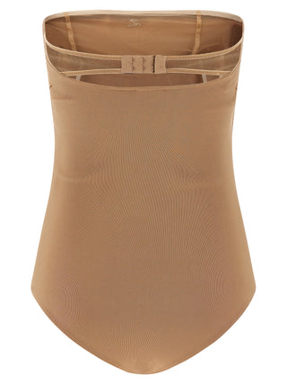 Courrèges Beige Viscose Bodysuit