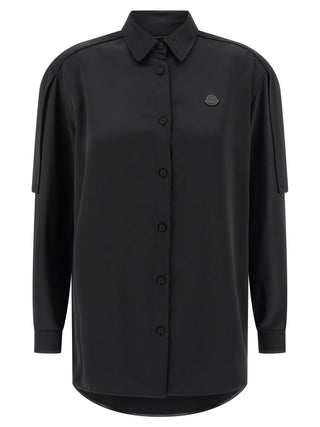 MONCLER GENIUS Black Polyester Blouse