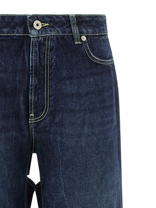 Jean Paul Gaultier Blue Cotton Jeans Denim