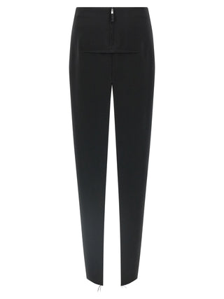Rick Owens Black Virgin Wool Mini Skirt