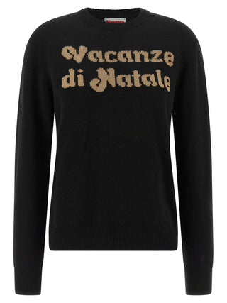 MC2 Saint Barth Black Wool Cardigan
