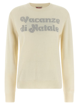 MC2 Saint Barth White Wool Cardigan