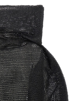 Issey Miyake Black Wool Sweatshirt