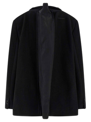 MM6 Maison Margiela Black Virgin Wool Blazer