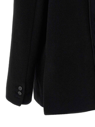 MM6 Maison Margiela Black Virgin Wool Blazer