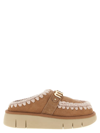 Mou Multicolor Lambskin Clogs