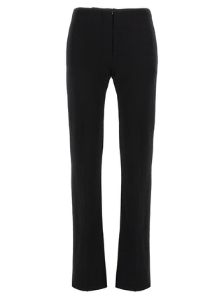 Sportmax Black Viscose Casual Pants