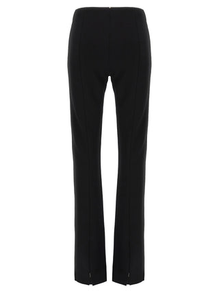 Sportmax Black Viscose Casual Pants