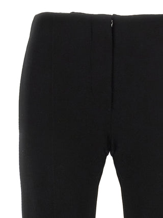 Sportmax Black Viscose Casual Pants