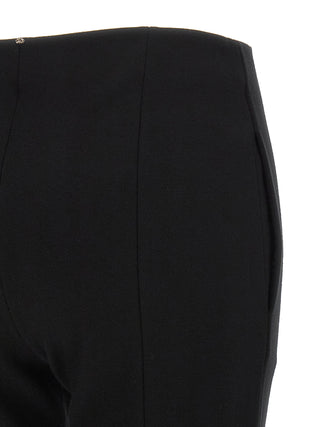 Sportmax Black Viscose Casual Pants