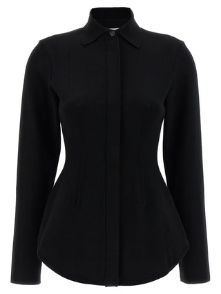 Sportmax Black Viscose Blouse