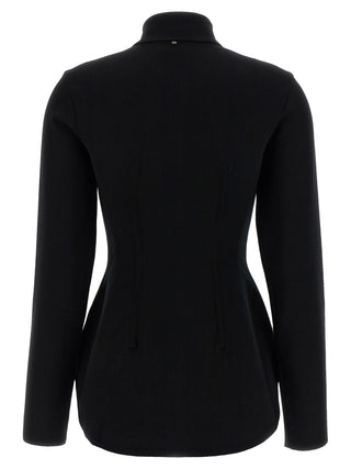 Sportmax Black Viscose Blouse