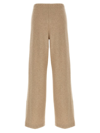 Max Mara Beige Cashmere Casual Pants