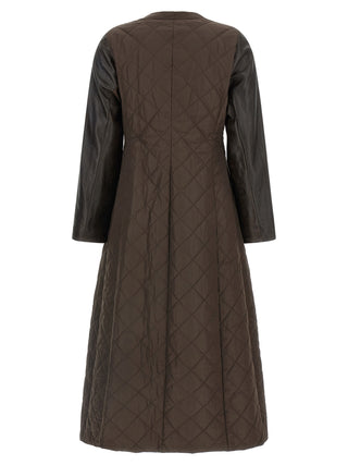 Max Mara Brown Polyamide Coat