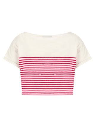 Balmain Fuchsia Cotton T-Shirt