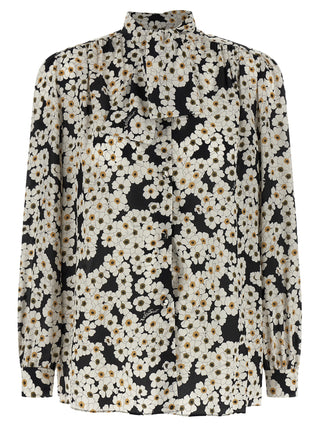 Valentino Garavani Bicolor Silk Blouse