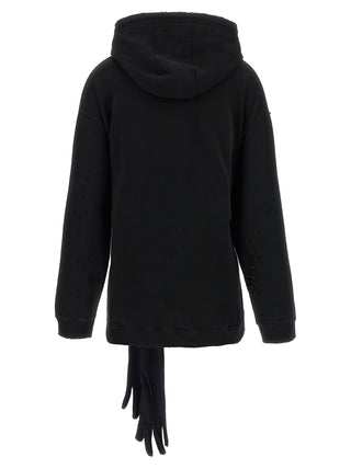 MM6 Maison Margiela Black Cotton Short Dress