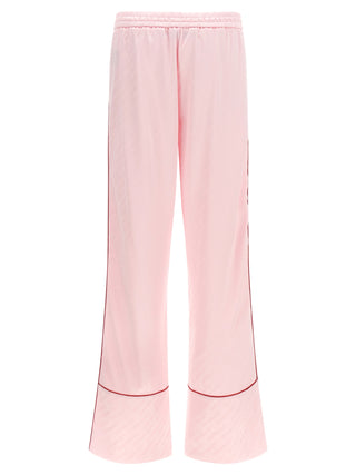 Off-White Multicolor Viscose Casual Pants