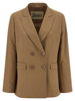 Herno Beige Viscose Blazer