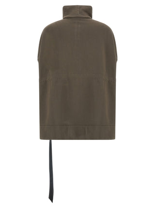 DRKSHDW Beige Cotton Sweatshirt