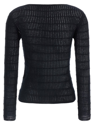 Max Mara Blue Silk Cardigan