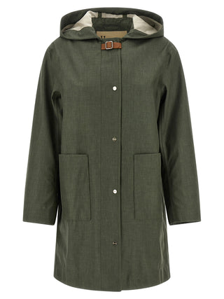 Herno Bicolor Linen Coat