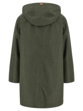 Herno Bicolor Linen Coat