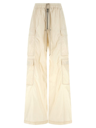 DRKSHDW Beige Nylon Cargo Pants