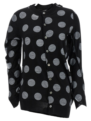 Junya Watanabe Bicolor Wool Cardigan