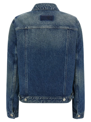 MM6 Maison Margiela Blue Cotton Denim Jacket