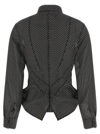 Junya Watanabe Bicolor Polyester Blouse