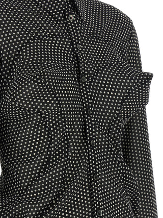 Junya Watanabe Bicolor Polyester Blouse