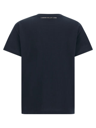'S Max Mara Blue Cotton T-Shirt