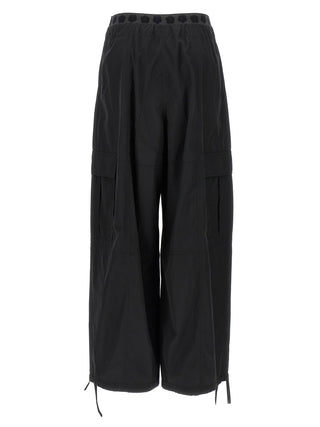 Kenzo Black Polyester Cargo Pants