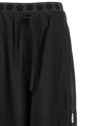 Kenzo Black Polyester Cargo Pants