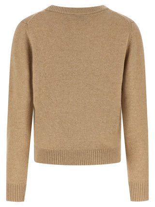Ganni Beige Wool Cardigan