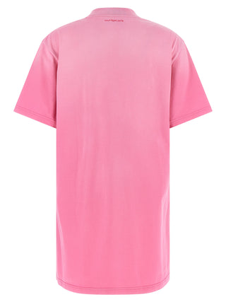 Courrèges Multicolor Cotton Short Dress