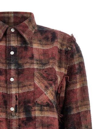 R13 Red Cotton Blouse