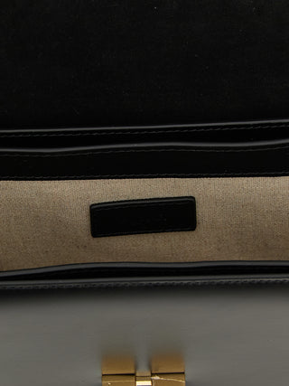 A.P.C. Black Cowhide Crossbody Bag