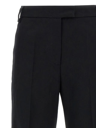 THELATEST Black Cotton Casual Pants