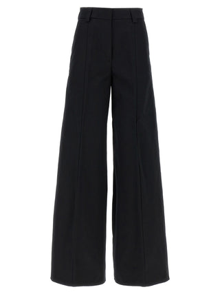 THELATEST Black Cotton Casual Pants