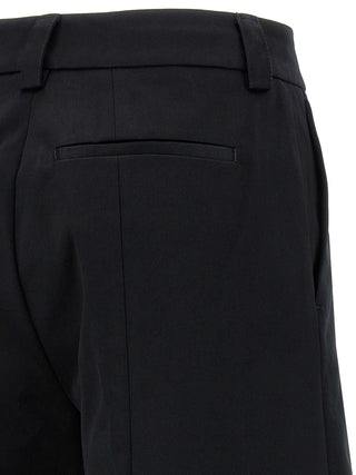 THELATEST Black Cotton Casual Pants