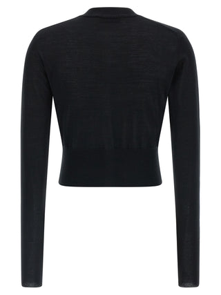 Vivienne Westwood Black Wool Cardigan