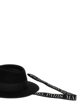 Maison Michel Bicolor Cotton Keychain