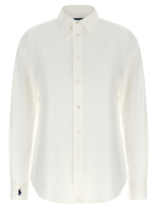 Polo Ralph Lauren White Cotton Blouse