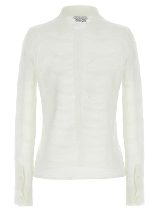 Tom Ford White Cotton Cardigan