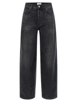 Haikure Black Cotton High-Waisted Jean