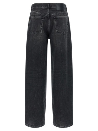 Haikure Black Cotton High-Waisted Jean
